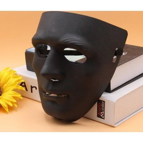 1Pc Movie Cosplay V for Vendetta Hacker Mask Anonymous Guy Fawkes Halloween Christmas Decor Party Gift Decore Film Theme Mask