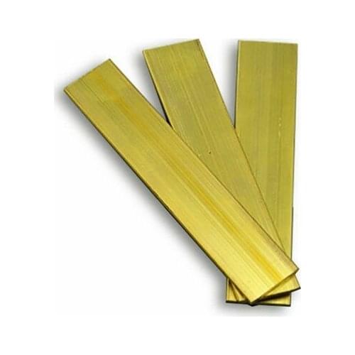 2 * 20 * 100 mm Brass Electrode Sheet for EDM Spark Machine Dedicated 5Pcs