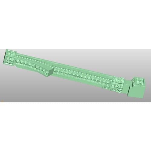 3D model STL format file for cnc router engraving furniture sofa cabinet chair leg pattern Artcam 709