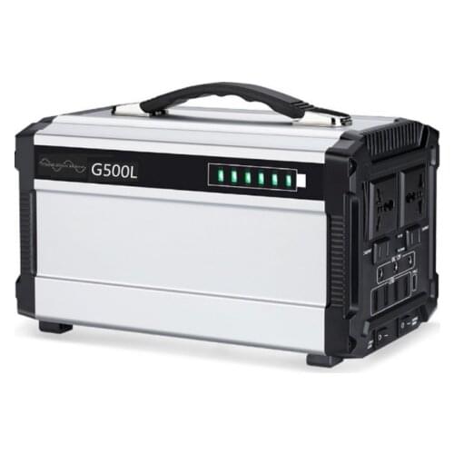 Upgraded Version 500W Pure Sine Wave LifePO4 battery 144000mah 110V 220V Big Power Portable Solar Generator