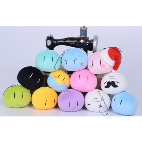 Free shipping 12pcs/lot 6cm CLANNAD Furukawa Nagisa dango family cosplay doll Childrens Day Gifts Plush pendant Toys