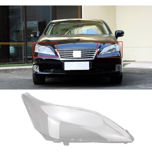CAPQX For Lexus ES240 ES350 2009-11 Front Headlight Head Lamp Cover Lampshade Waterproof Bright Lamp Shade Lampcover Clear Shell