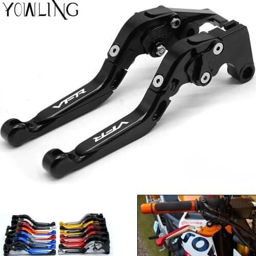 For Honda VFR800 VFR800F 2002-2016 Levers Aluminum Motorcycle Clutch Brake Lever Adjustable Extendable Motorbike Clutch Levers