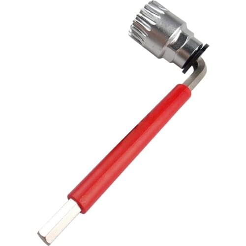 Bicycle Cassette Removal Tool Bike Repair Tools Handle Wrench Bicycle Maintenance Repair Mechanic Tool Sprocket Remover