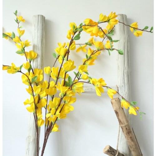 Artificial Winter Jasmine Fake Flower Wedding Home Party Office Decoration Decoration DIY
