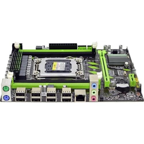 X79 Motherboard X79G LGA 2011 DDR3 Supports 4X16G M-ATX SATA III Motherboard for LGA 2011 Xeon Processor