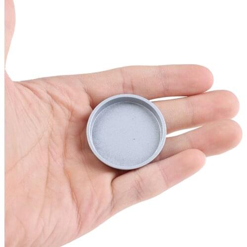 Cute 1:12 Dollhouse Miniature Mini Metal Round Tray Kitchen Accessories Toys