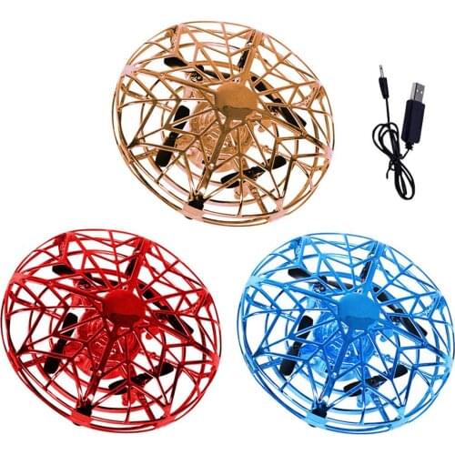 Mini Drone Gesture Induction Quadcopter Suspension Flying Toys Four-axis Gesture Sensing Aircraft Suspension Flying Saucer Toy