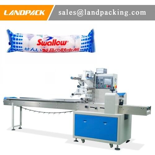 Multiple Camphor Flow Wrap Machine Mothball Automatic Horizontal Packaging Machine
