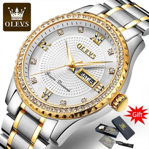 OLEVS Mens Watch Top Brand Luxury Quartz Watch Mens Fashion Luminous Waterproof Mens Watch Relogio Masculino часы мужские