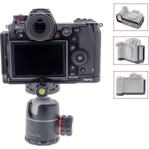 Peipro Quick Release Plate 1/4 Screw For Lumix Camera S1 S1R Quick Release Clamp Camera Screw Accessories L Plate