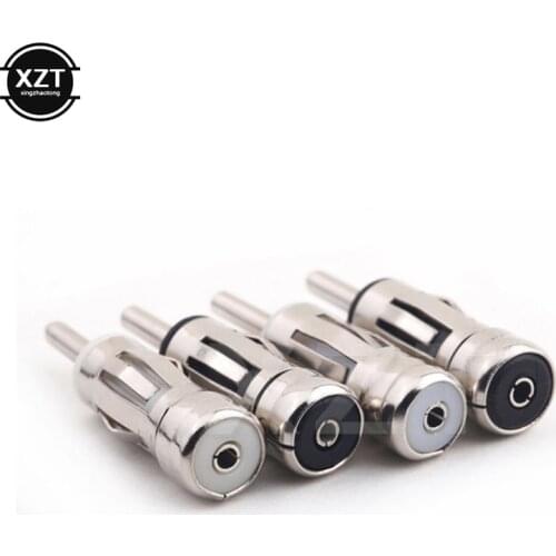 1 pcs Car Vehicles Radio Stereo ISO To Din Aerial Antenna Mast Adapter Connector Plug Car Stying for Car Accessories