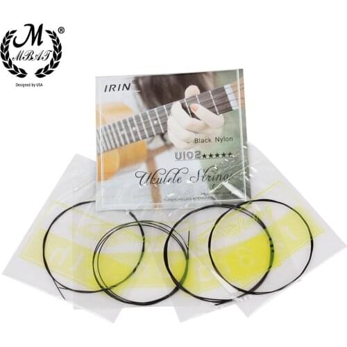 M MBAT 4 Pcs/Set U102 Nylon Ukulele Strings Replacement Stringed Instrument For Ukulele Parts Practical Durable Guitar String