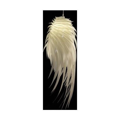 Modern Romantic Angel Wings PVC Feather Pendant Light Hanging Lamp kitchen Lamparas Lustre 110-240V E27