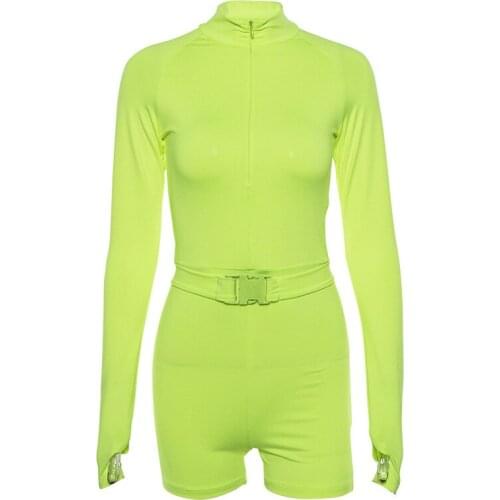 Sports Running Suit Women Long Sleeve Fitness Gym Wear One-Piece Workout High Elastic Sexy Solid Yoga Sets Women