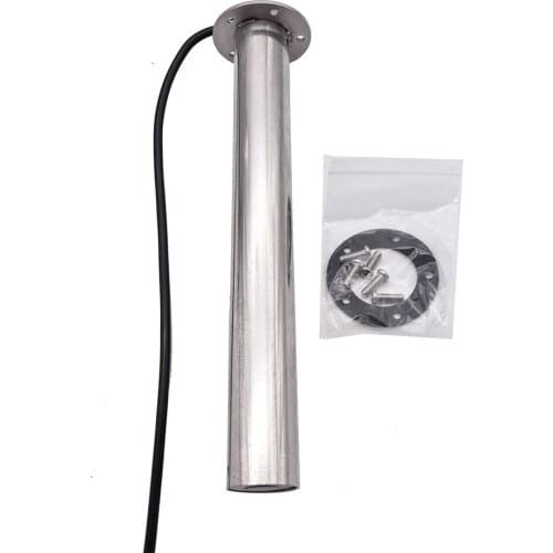 High Quality Stainless steel Sewage Level Gauge Sensor 150~600mm fit 0-190ohm Holding Tank Level Gauge meter 7 Colors Backlight