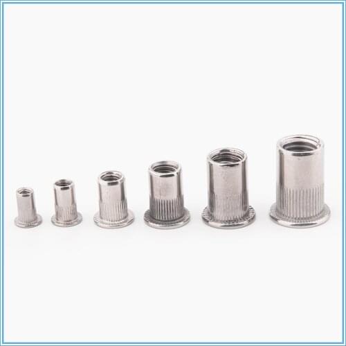 10pcs 304 stainless steel riveting,riveting nut M3 M4 M5 M6 M8 M10 M12