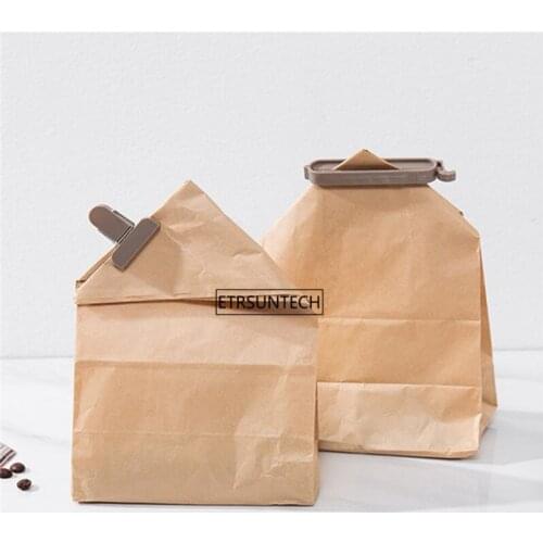 120pcs Portable Food Grade Vacuum Sealing Clamp Plastic Mini Bag Clips Food Storage Bag Sealer Kitchen Tool