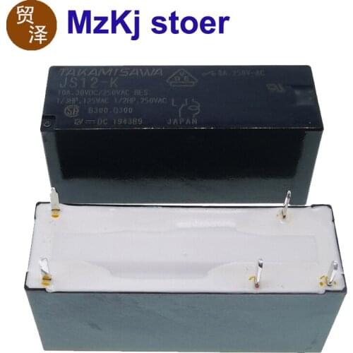 20PCS JS2 New Imported Original TAKAMISAWA JS5-K 5VDC JS12-K 12VDC JS24-K 24V 5PIN
