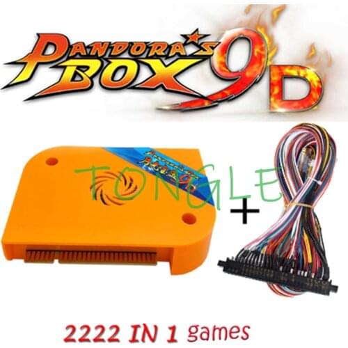 2222 in 1 Pandora Box 9d Arcade Version Jamma Game Board Pandoras Box 9 HDMI VGA For Arcade Machine Arcade Cabinet
