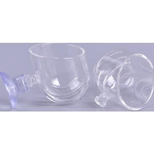 Automatic Fish Feeder Tapered Aquarium Red Worm Feeding Feeder Funnel Cup Fish Food Feed Tool Aquarium Feeder With Suction Cup