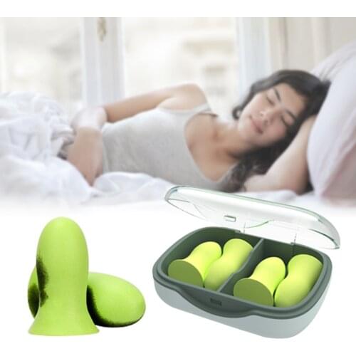 Slow Rebound Sponge Earplugs Soft Lightweight Ear Plug Small Ear Canals Ear Plugs Sleeping Noise Reduction Earplugs for Women