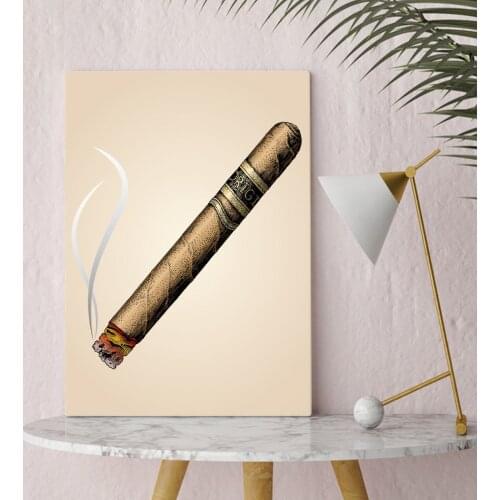 BK Gift Cigar Design Canvas Table 30x50cm-2