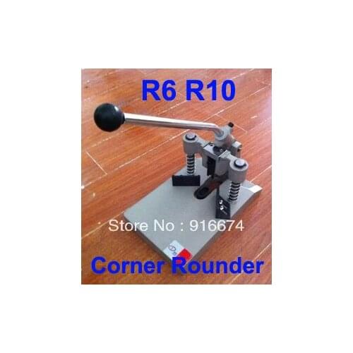 Fast Free shipping NEW Hot R6 R10 30MM Thickness All Metal ID Business Criedit PVC Paper Card Corner Rounder Die Cutter