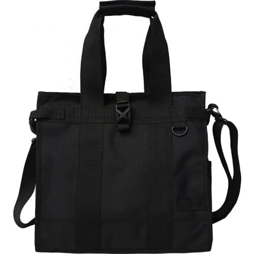 Korean Fashion Short Trip Men Travel Bags Business Women Travel Duffel Bags Casual Weekend Trainning bag Black Duffle Hand Bag