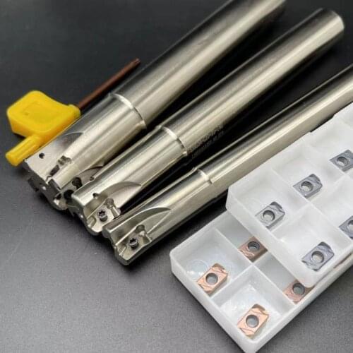 EXN03R C24-25-160-4T alloy tool holder lathe milling cutter bar CNC tools holder for carbide blade LNMU0303 milling blade