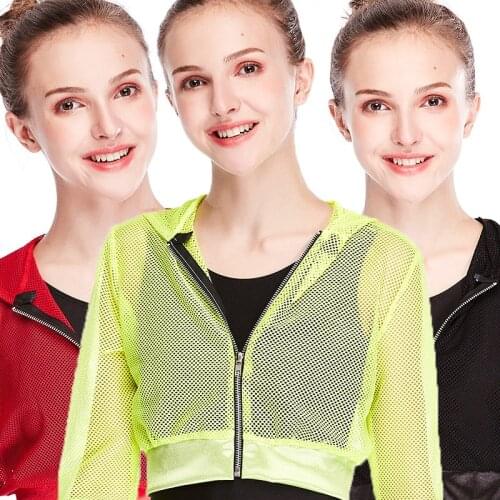Jazz Costumes WomenS Top Coat Female Hollow Mesh ChildrenS Street Dance Stage Performance Wear Modern Dancer Clothes DN6421