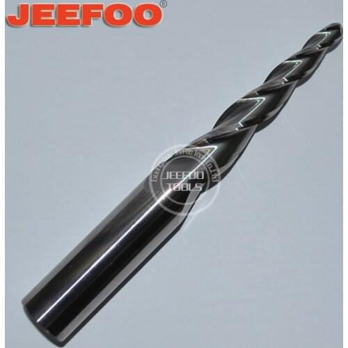 16*35*120*4Degree 3 Flute Taper Ball Nose Cutter With Higher Quality For Aluminum