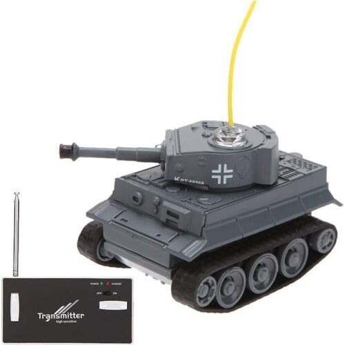Happycow 777-215 2.5' Mini Micro IR Remote Control RC Battle Tank a Best Gift for Kids and Children