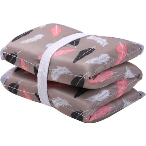 Outdoor Waterproof Foam Sitting Pad New Oxford Cloth Folding Camping Mat Portable Beach Mat Prevent Dirty Hiking Small Seat Pad