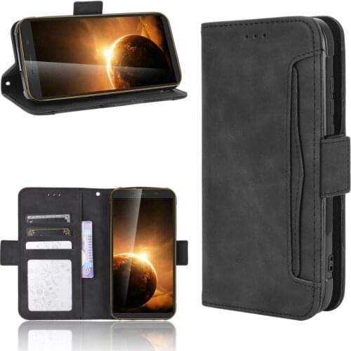 Leather Flip phone case for Blackview BV5500 / BV5500 Pro / BV5500 Plus back Cover with stand Coque fundas