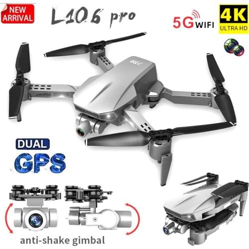 L106 Pro New GPS Drone With Camera 5G WIFI FPV Drones Brushless Motor Foldable RC Quadcopter 4K Professional Dron Toys VS L109