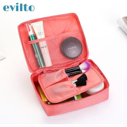 Multifunctional Travle Bag Large Capacity Portable Women Cosmetic Bag Oxford Waterproof Storage Make up Case Toiletrie Wash Bag