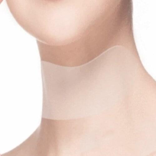 JOYLIVE Reusable Wrinkle Silicon Transparent Microgroove Skin Care Patch Laundry Ball Neck Pads Removal Sticker