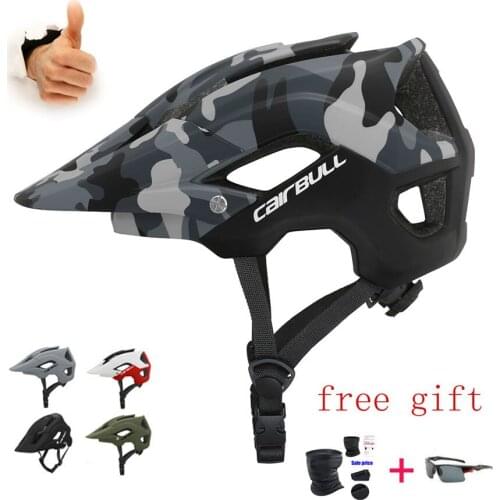 Cairbull MTB Cycling Helmet Men Lightweight Breathable In-mold Bicycle Safety Cap Outdoor Sport Mountain Road Bike Equipment