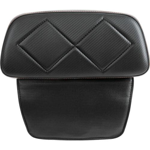 Motorcycle Sissy Bar Chopped Razor Passenger Backrest Pad For Harley Touring Electra Glide Road Glide Road King Street Glide