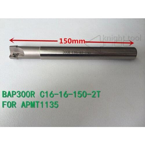 Rectangular transverse vertical milling cutter bar BAP300R C16-17-150-2T for APMT1135