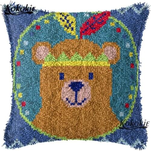 Handicraft Crocheting Rug yarn handmade stitch throw carpet latch hook rug kits Cross stitch sets sale Cushion embroidery yarn