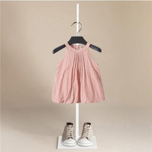 Lattice Girls Summer Dress Casual Style Baby Girls Clothes Children Dresses Girls 2020 Cotton A-line Birthday Princess Dress