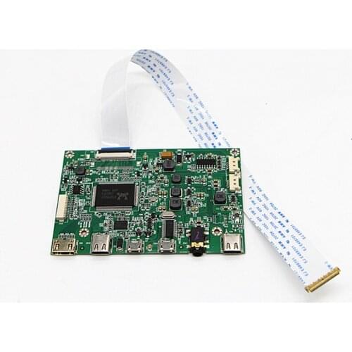 Ultra-thin Edp Driver Board Portable Display Driver Board HD MiniHDMI Type-C Driver Board 5V Power Supply