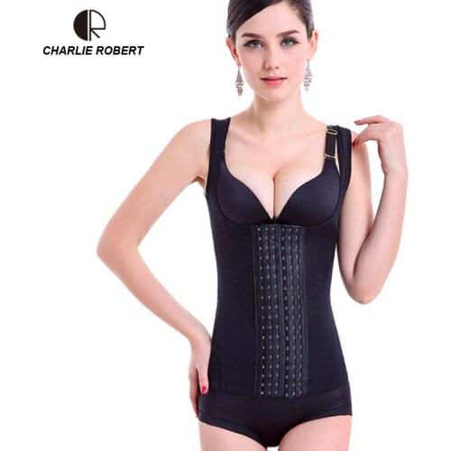 Womens Shaper Tops Body Corset Push Up Plus Size Shapers Bodysuit Tops Plus Big Size S-6XL Free Shipping AC067