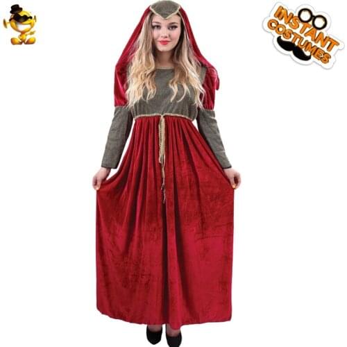DSPLAY Renaissance Lady Fancy Dress Carnival Newly Design Outfits Woman Classic Medieval Princess Cosplay Deluxe Party Costume