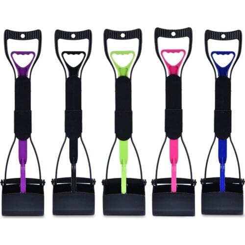 1 Pcs Durable Pet Supplies Accessories Foldable Pet Dog Poop Scooper Cat Toilet Cleaning Shovel Tool Long Handle Poop Clip