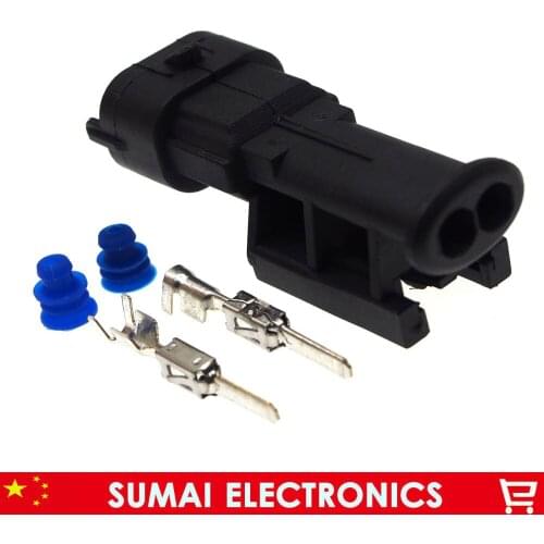 1928404226, 2Pin male 3.5mm Oil nozzle plug,Fuel spray nozzle plug,diesel common rail/crankshaft sensor plug for BOSCH