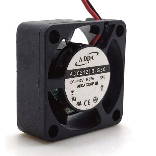 2pcs SSD COOLING SSD COOLER 2.5cm 2510 12v ultra thin mute fan ad0212lb-g50 set top box hard disk fan motherboard fan