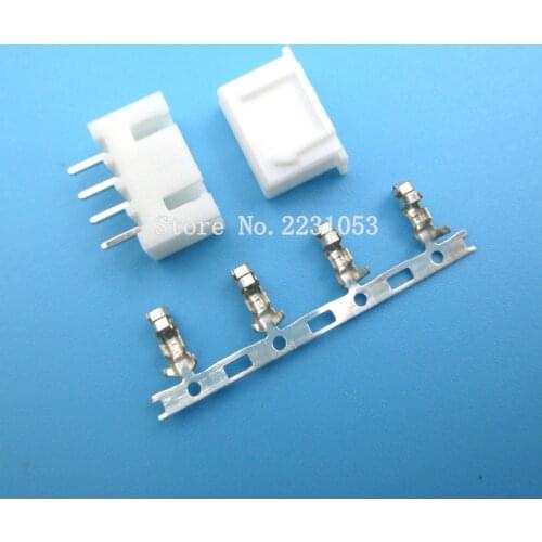 20 Sets/LOT XH2.54 Connector Kits 2.54mm Pin Header + 4P Terminal + Housing XH2.54-4P Wholesale